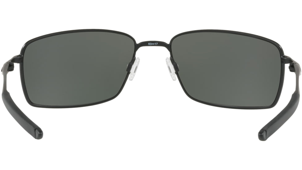 Oakley Standard Issue Square Wire BlackStandard Issuede Collection Sunglasses, Matte Black w/Prizm Black Polarized, OO4075-1260