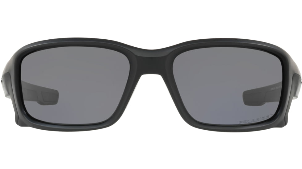 Oakley Standard Issue Straightlink Uniform Collection Sunglasses, Matte Black w/Grey Polarized, OO9331-09