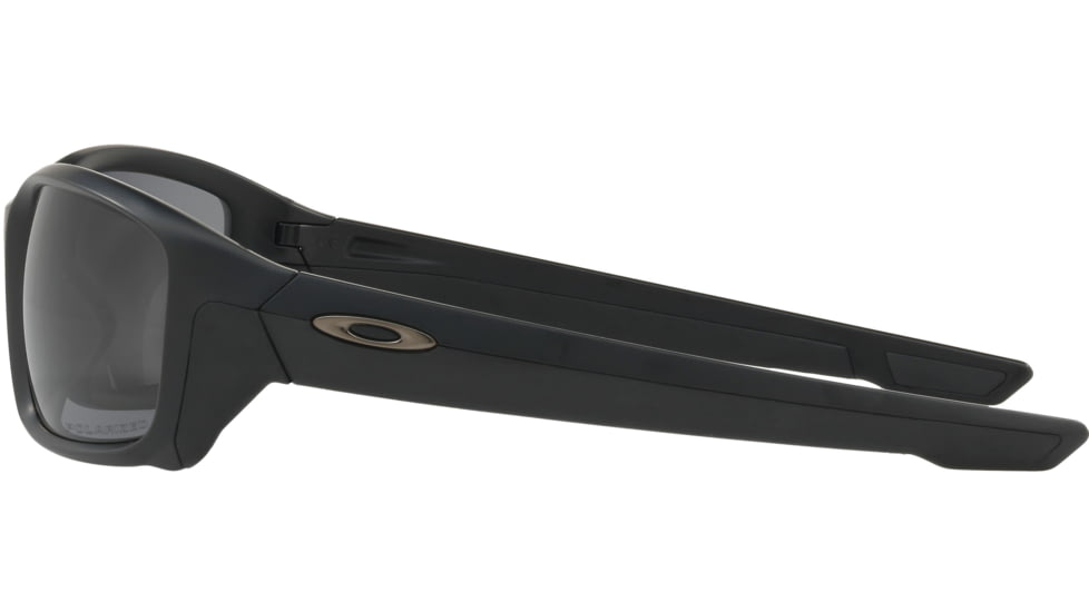 Oakley Standard Issue Straightlink Uniform Collection Sunglasses, Matte Black w/Grey Polarized, OO9331-09