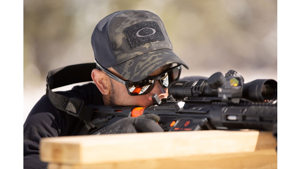 Oakley Standard Issue Targetline American Heritage Collection, Matte Black w/Prizm Black Polarized, OO9397-2258