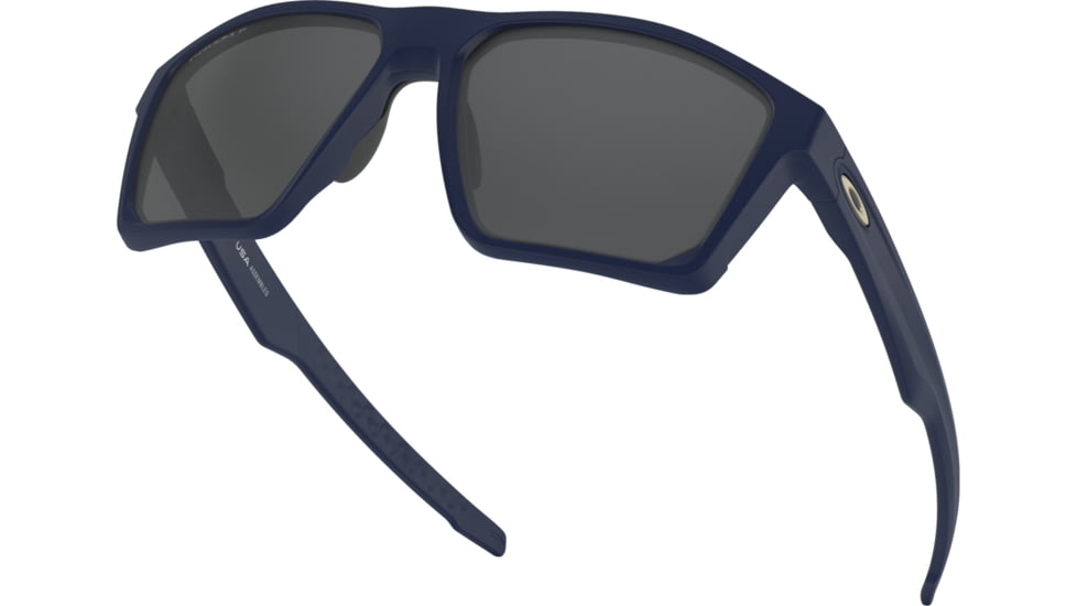 Oakley Standard Issue Targetline Navy Collection Sunglasses, Matte Navy w/Prizm Black Polarized, OO9397-1858