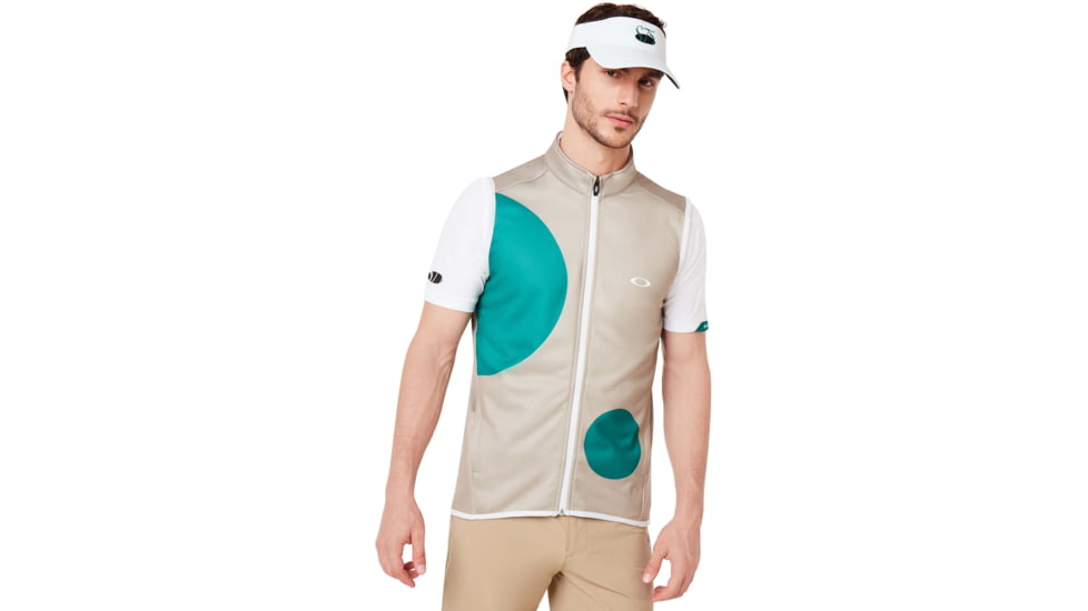 Oakley Staple Range Vest - Mens, Staple Bubble Sand Green, Medium, FOA400544-9SG-M