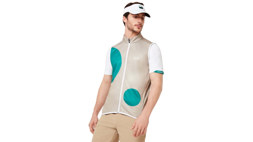 Oakley Staple Range Vest - Mens, Staple Bubble Sand Green, Medium, FOA400544-9SG-M