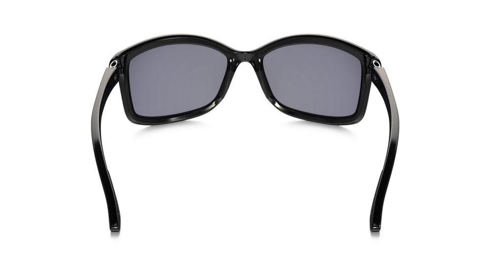 Oakley Step Up Sunglasses Polished Black Frame, Grey Lens-OO9292-02