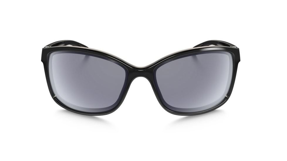 Oakley Step Up Sunglasses Polished Black Frame, Grey Lens-OO9292-02