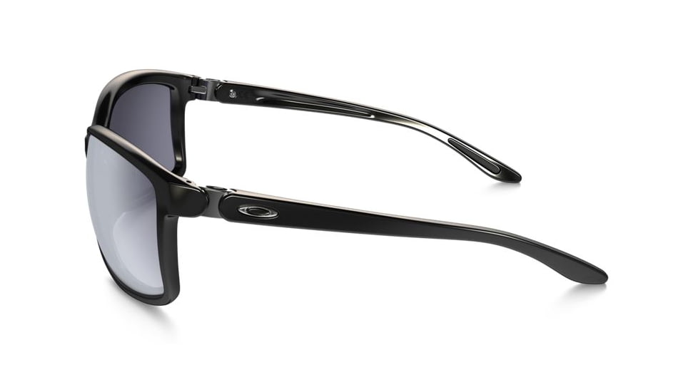 Oakley Step Up Sunglasses Polished Black Frame, Grey Lens-OO9292-02