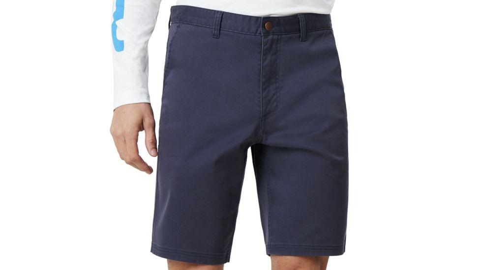 Oakley Stone Wash Chino Short - Mens, Foggy Blue, 38, 442528-6FB-38