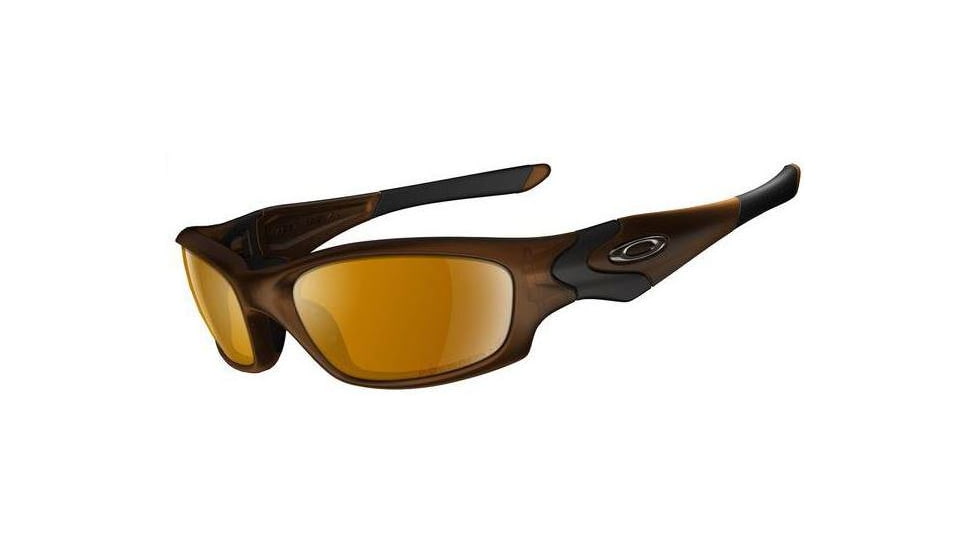 Oakley Straight Jacket Matte Rootbeer Frame w/ BronzePolarized Lenses Sunglasses 12-936