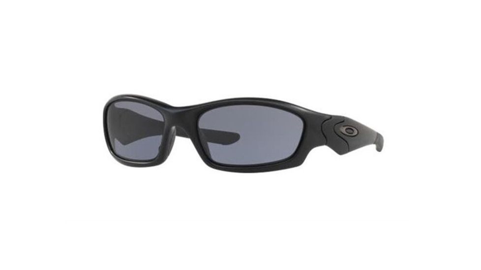 Oakley STRAIGHT JACKET OO9039 Progressive Prescription Sunglasses, 61mm, Matte Black, OO9039-11-014-61-PRO
