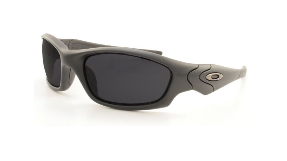 Oakley Straight Jacket Progressive Prescription Sunglasses, Matte Black Frame, 11-013PR