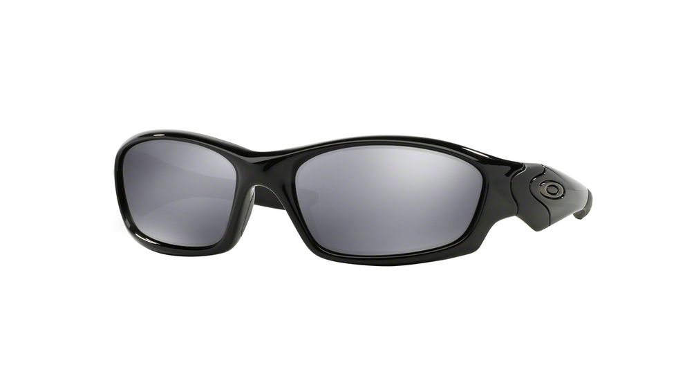 Oakley Straight Jacket Sunglasses 04-325-61 - Jet Black Frame, Black Iridium Lenses