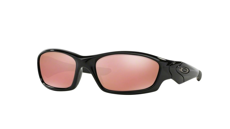 Oakley Straight Jacket Sunglasses 26-237-61 - Polished Black Frame, Vr28 Black Iridium Lenses