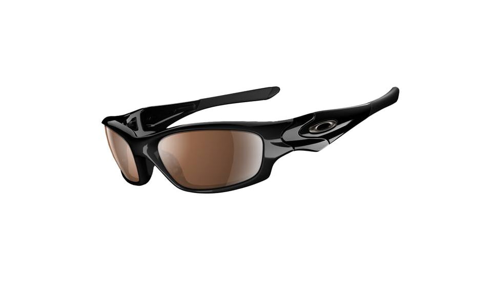 Oakley Straight Jacket Sunglasses, VR28 Black Iridium Lens, Polished Black Frame 26-237