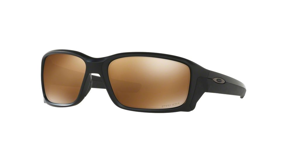 Oakley Straightlink OO9331 Sunglasses 933113-58 - Matte Black Frame, Prizm Tungsten Polarized Lenses