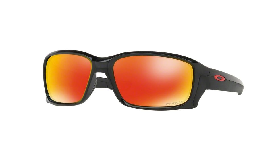 Oakley Straightlink OO9331 Sunglasses 933115-58 - Black Ink Frame, Prizm Ruby Lenses