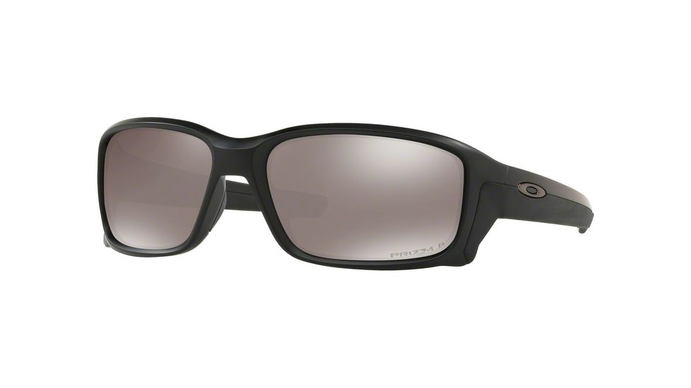 Oakley Straightlink OO9331 Sunglasses 933124-58 - Matte Black Frame, Prizm Black Polarized Lenses