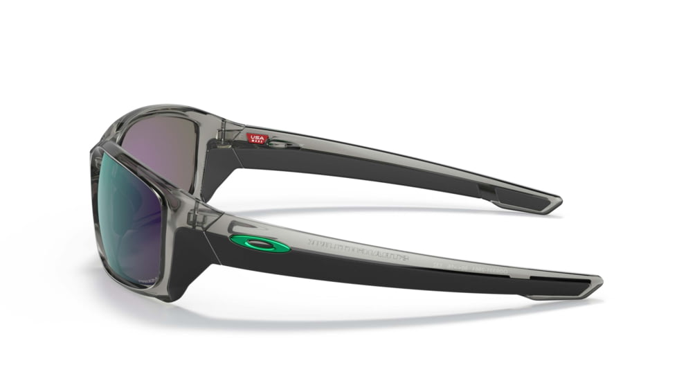 Oakley Straightlink Sunglasses, Grey Ink Frame, Prizm Jade Lens, 58, OO9331-933128-58