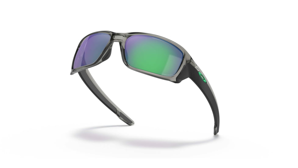 Oakley Straightlink Sunglasses, Grey Ink Frame, Prizm Jade Lens, 58, OO9331-933128-58