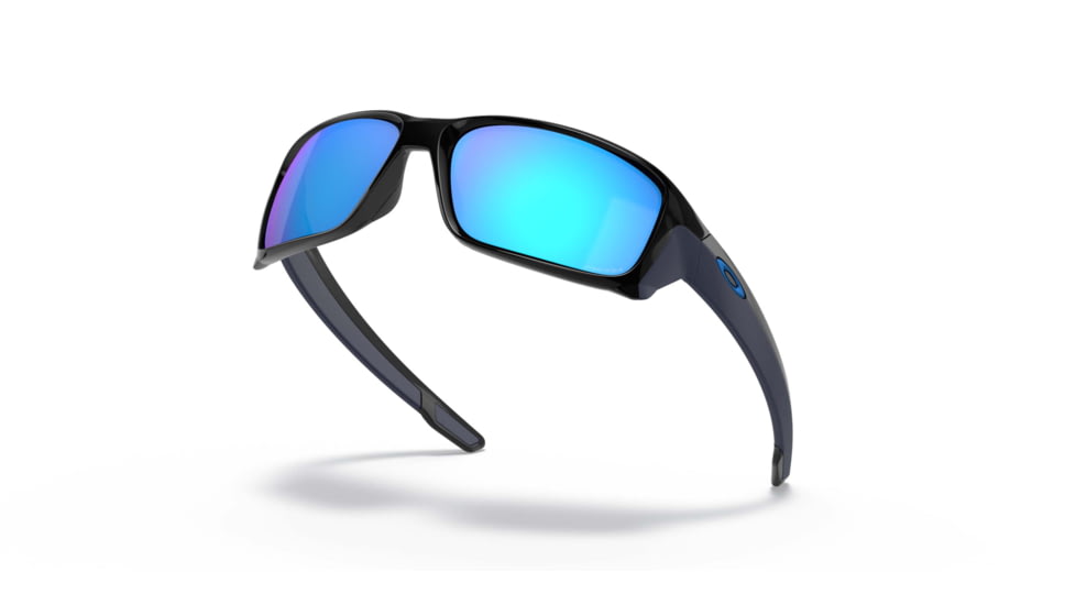 Oakley Straightlink Sunglasses, Polished Black Frame, Prizm Sapphire Lens, 58, OO9331-933127-58