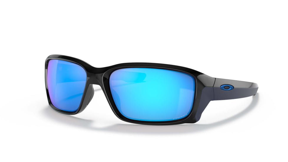 Oakley Straightlink Sunglasses, Polished Black Frame, Prizm Sapphire Lens, 58, OO9331-933127-58
