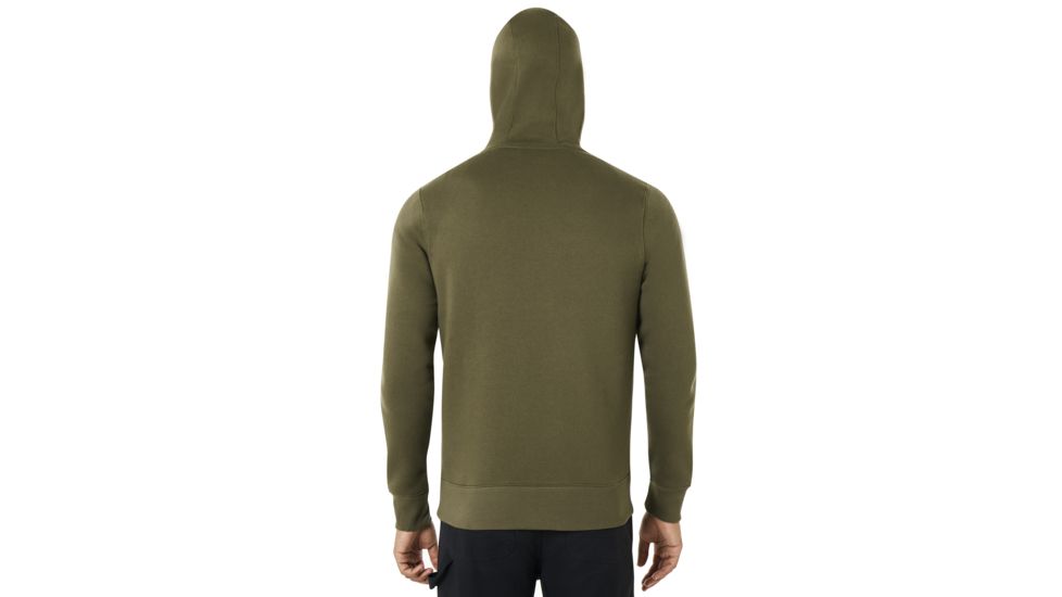 Oakley Street Logo Fz Fleece - Mens, Dark Brush, Extra Large, 472417-86V-XL