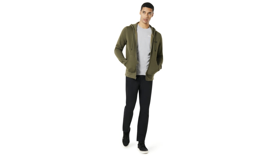 Oakley Street Logo Fz Fleece - Mens, Dark Brush, Extra Large, 472417-86V-XL