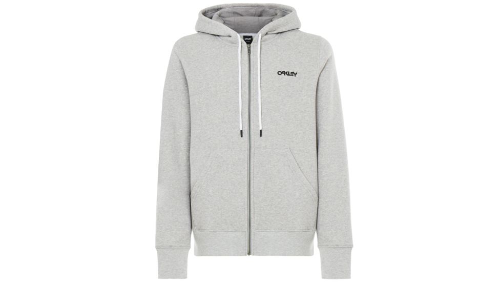 Oakley Street Logo Fz Fleece - Mens, Granite Heather, Small, 472417-24L-S