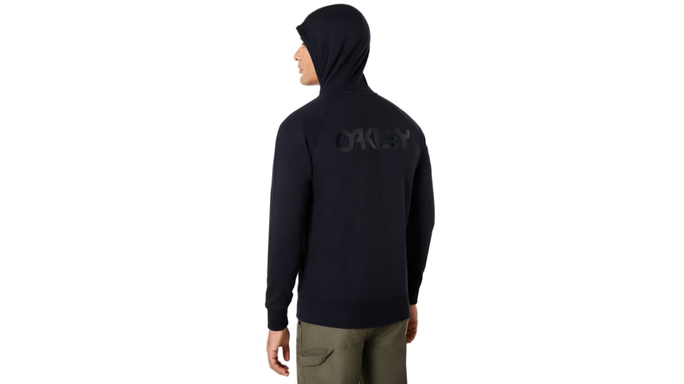 Oakley Street Logo Half Zip Fleece - Mens, Blackout, 2XL, 472418-02E-XXL