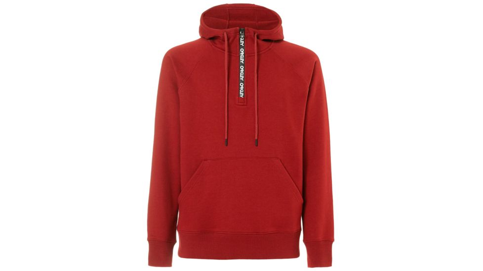 Oakley Street Logo Half Zip Fleece - Mens, Iron Red, 2XL, 472418-80U-XXL