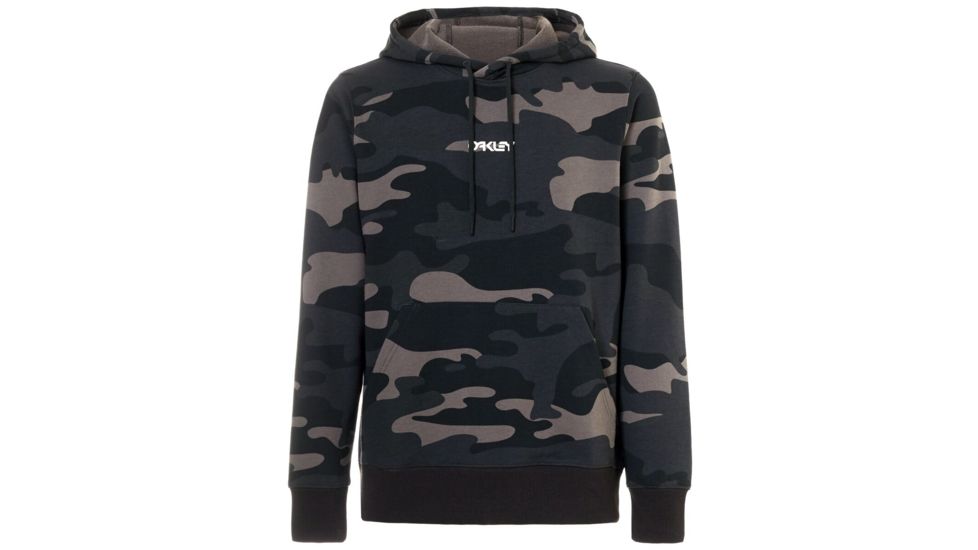 Oakley Street Logo Hooded Camo Fleece Camo - Mens, Grey Camo, Large, 472431-9A2-L