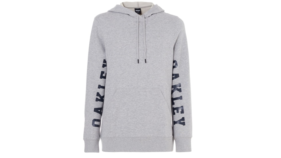 Oakley Street Logo Hooded Fleece - Mens, Granite Heather, Large, 472422-24L-L