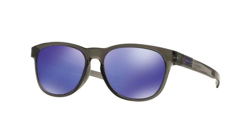 Oakley STRINGER OO9315 Sunglasses 931505-55 - Grey Smoke Frame, Violet Iridium Lenses