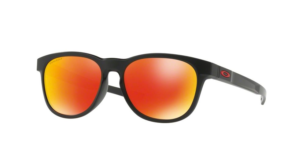 Oakley STRINGER OO9315 Sunglasses 931516-55 - Matte Black Frame, Prizm Ruby Lenses