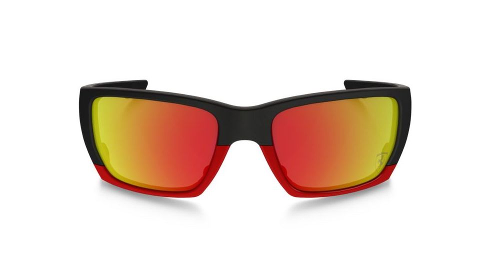 Oakley Style Switch Sunglasses Matte Black Frame, Ruby Iridium Lens-OO9194-24