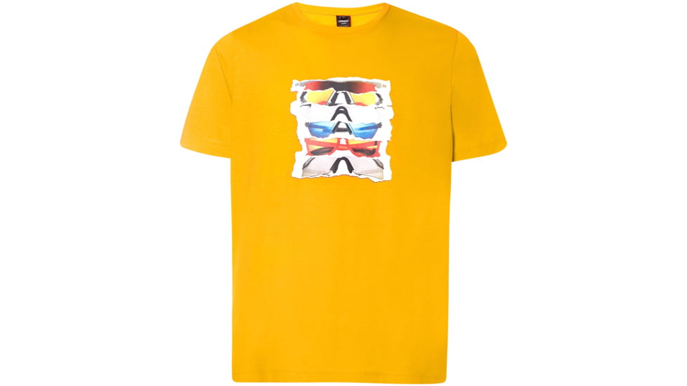 Oakley SunglaShort Sleeve Print Tee - Mens, Autumn Glory, 2XL, 457871-71T-XXL