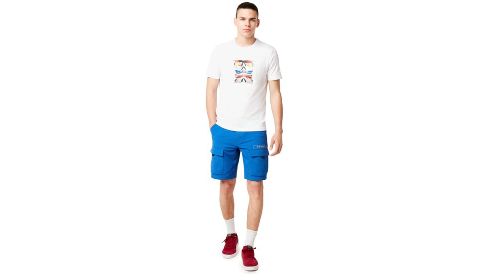 Oakley Sunglass Print Tee - Mens, White, 2XL, 457871-100-XXL