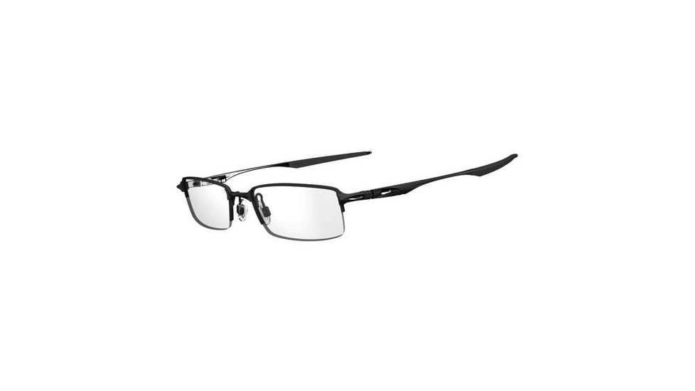 Oakley Prescription Eyeglasses Half Shock Bifocal Satin Black Frame