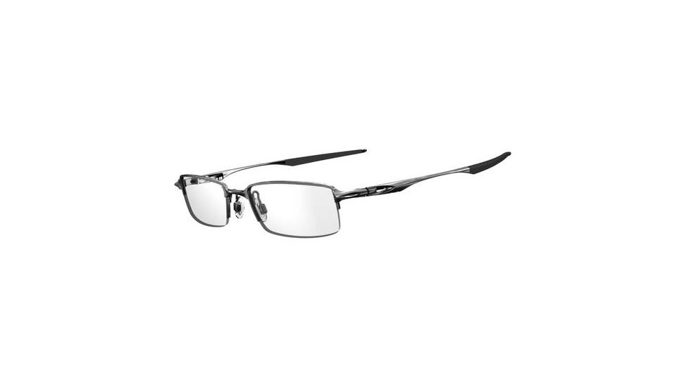 Oakley Prescription Eyeglasses Half Shock Bifocal Brushed Chrome Frame