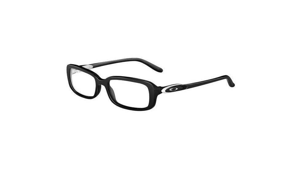 Oakley Premonition Single Vision Rx Eyeglasses, Size 50 - Black Frame OX1061-0150