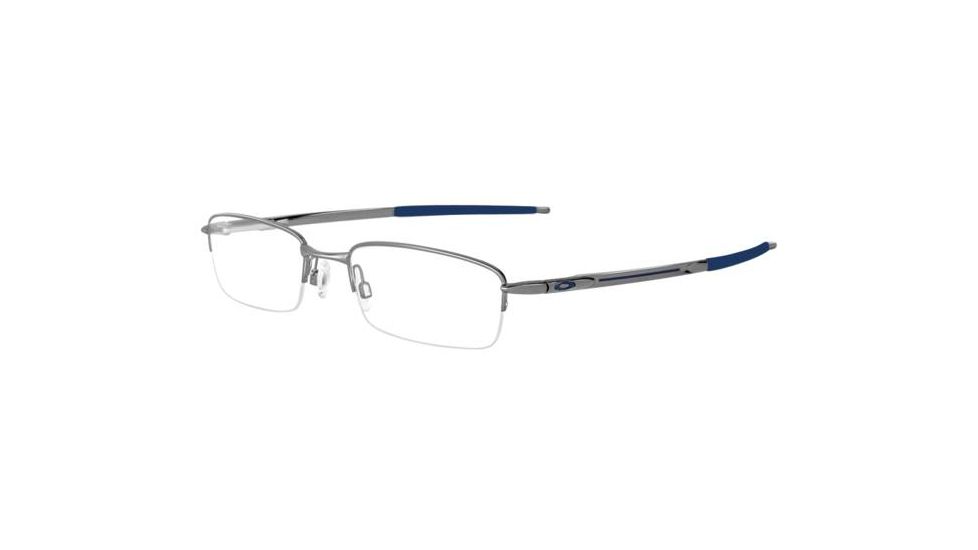 Oakley Rhinochaser Eyeglasses Frame, Size 52 - Polished Mercury OX3111-0452
