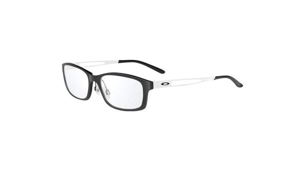 Oakley Speculate Eyeglasses Frame, Size 52 - Brushed Black/Polished White OX3108-0452