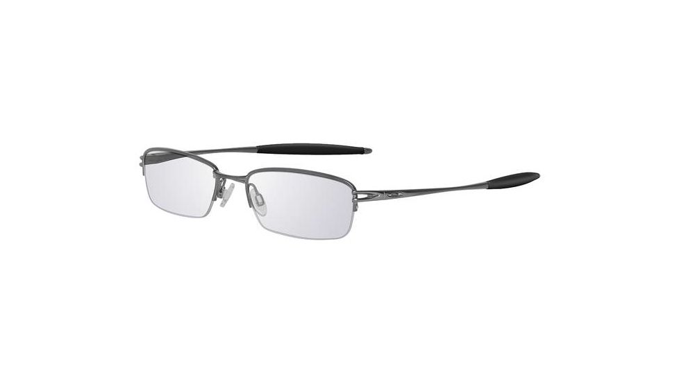 Oakley Valve Eyeglasses Frame, Size 53 - Brushed Chrome OX3093-0253