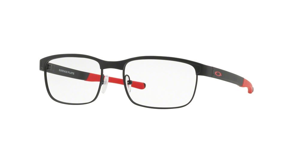 Oakley SURFACE PLATE OX5132 Single Vision Prescription Eyeglasses, 56mm, Clear Lenses, OX5132-513204-56-SV