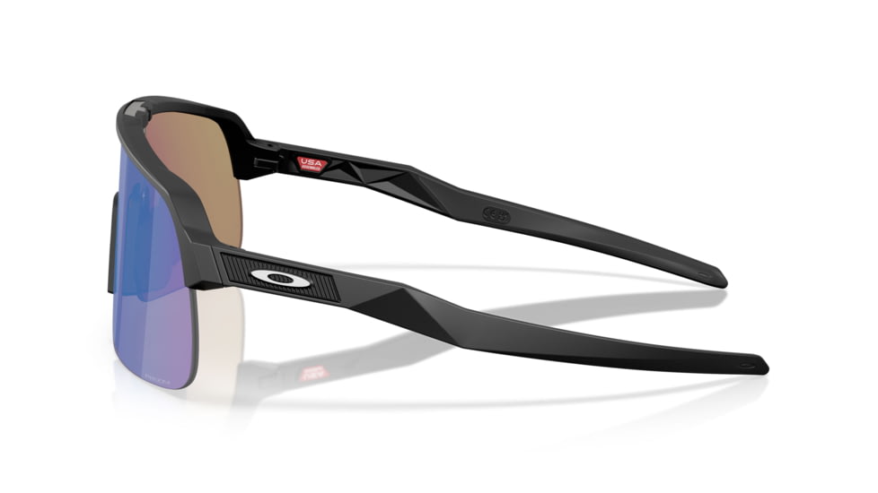 Oakley Sutro Lite S Sunglasses, Matte Black, PRIZM Sapphire, PRIZM Sapphire, OO9496-0534