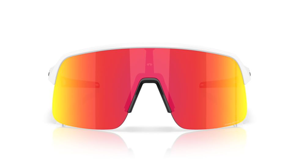 Oakley Sutro Lite S Sunglasses, Matte White, PRIZM Ruby, PRIZM Ruby, OO9496-0234