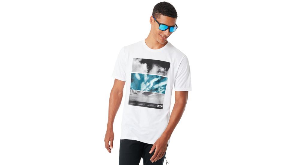 Oakley SWC-In The Clouds Tee - Men's, White, 2XL, 456858A-100-XXL