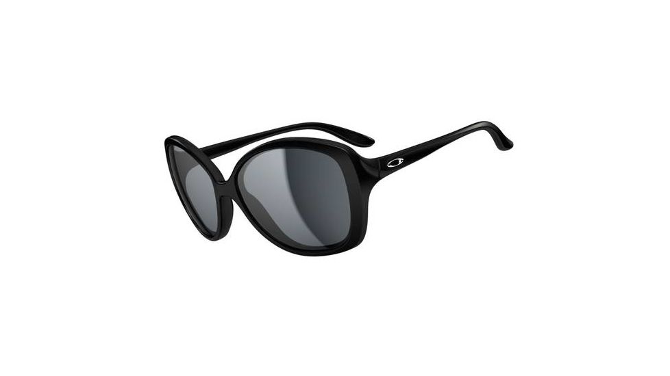 Oakley Sweet Spot Sunglasses, Polished Black Frame, Grey Lens OO9169-01