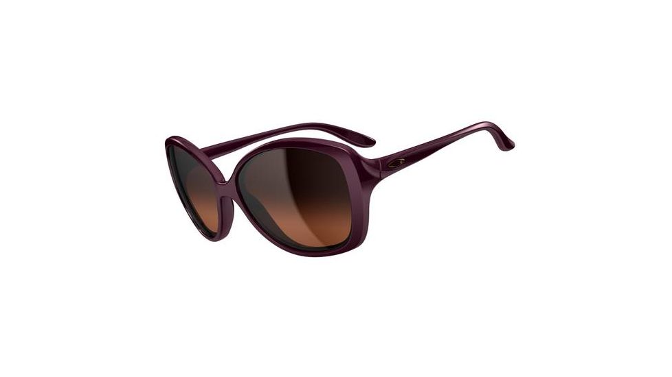 Oakley Sweet Spot Sunglasses, Vino Frame, Dark Brown Gradient Lens OO9169-05
