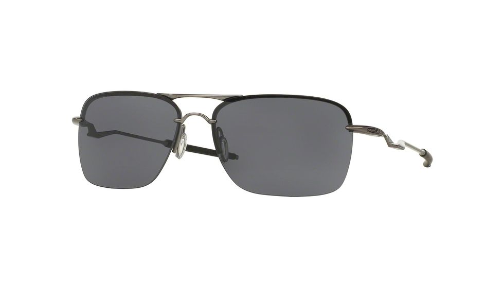 Oakley TAILBACK OO4109 Sunglasses 410906-60 - Lead Frame, Grey Lenses