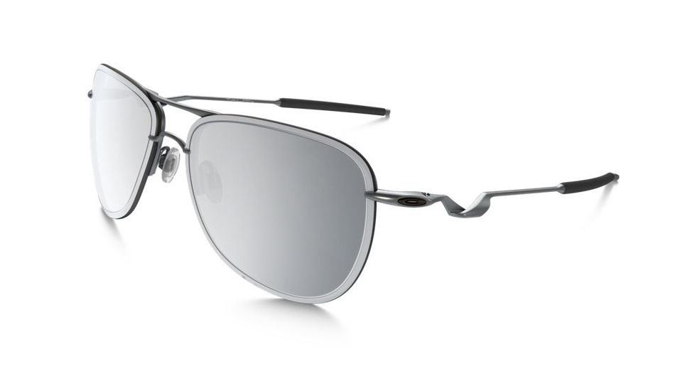 Oakley Tailpin Sunglasses Lead Frame, Chrome Iridium Lens-OO4086-07